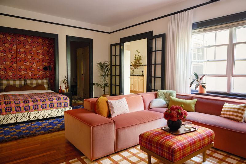 Swap Rust Orange for Pale Blush