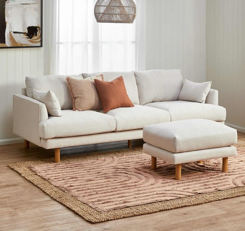 16 Essential Tips For Small Living Room Furnishing - Decor Hint Select Slim, Raised-Leg Pieces