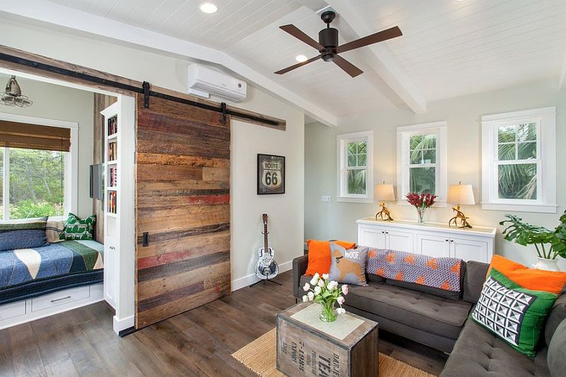 22 Clear Signs Your Home Is Not Trendy Anymore, According To Designers - Decor Hint Barn Doors Hanging Around