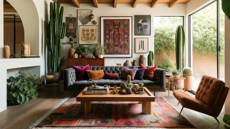 Eclectic Mix Of Patterns
