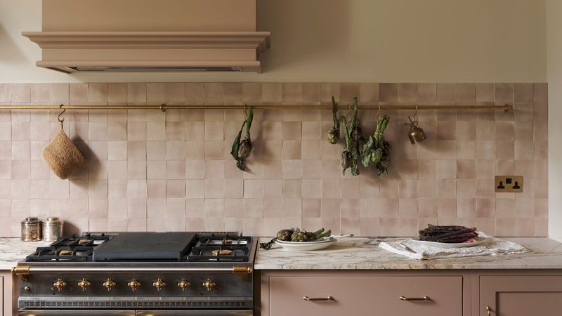12 Kitchen Colors Designers Say You Should Try In 2025 Instead Of Many Shades Of Green (Plus 6 More Gorgeous Shades) - Decor Hint Terracotta Blush