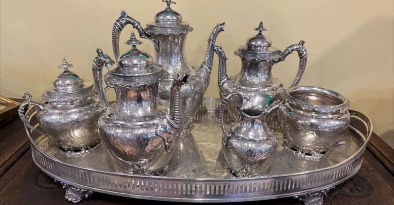 Silver-Plated Serving Pieces – Tarnished Value