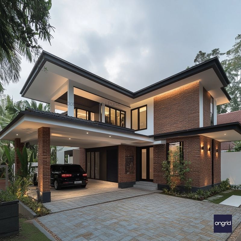 11 Of The Best Two-Bedroom Contemporary House Plans That Blend Style & Function - Decor Hint L-Shaped Modern Layout