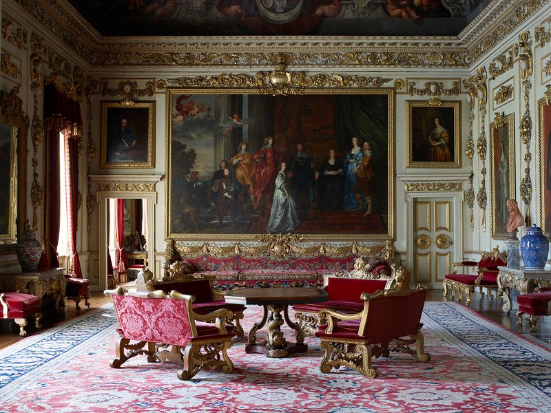 20 English Aristocrat Homes That Are Fit For A Fairytale - Decor Hint Wilton House: The Double Cube Room