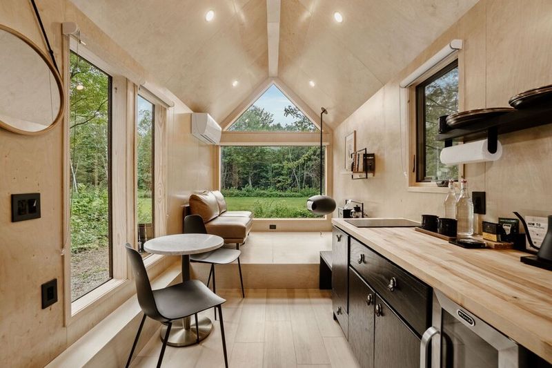 18 Of The Best Spacious Tiny Homes You'll Love - Decor Hint Scandinavian-Inspired Cottage