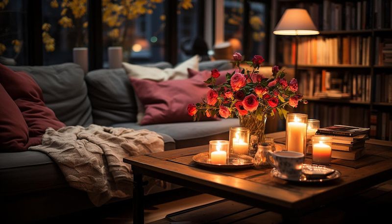 14 Must-Have Items For A Cozy Stylish Living Room - Decor Hint Scented Candles or Diffusers