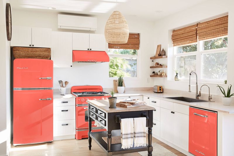 12 Impractical Kitchen Trends Interior Designers Say Won't Last In 2025 (Plus 7 Already Losing Their Momentum) - Decor Hint Trendy Colored Appliances That Date Quickly