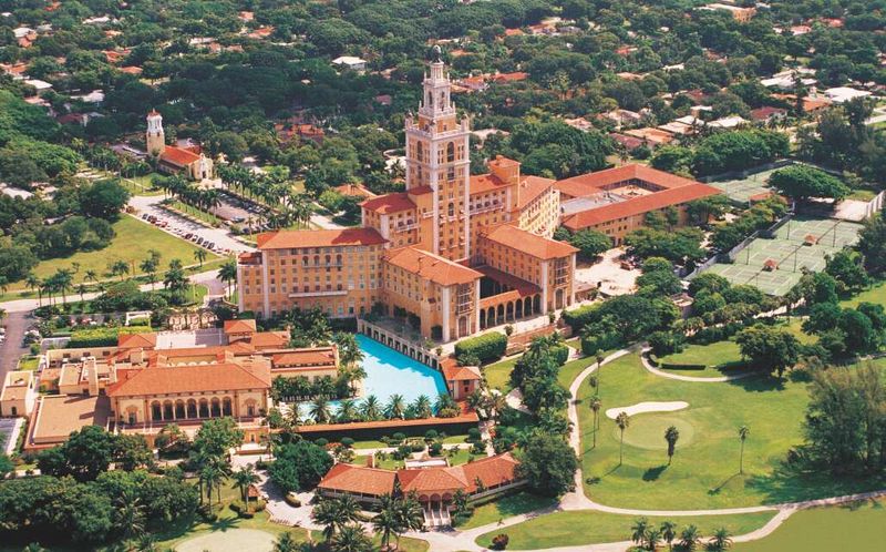 14 Iconic Florida Estates Known For Their Distinctive Style - Decor Hint Coral Gables Biltmore Hotel, Spanish Colonial Splendor