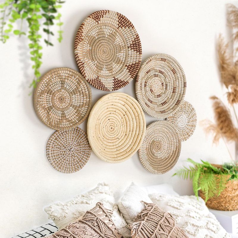 15 Latest Wall Decor Ideas Wooden Wall Decor Interior Design Wall Decorating For Living - Decor Hint Wood and Wicker Wall Baskets