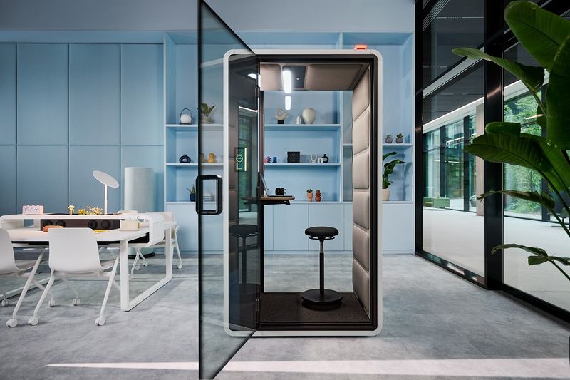 Lucite Is The Stylish Furniture With Lasting Appeal, Designers Share Top Styling Tips - Decor Hint Vintage Telephone Booth Made Of Lucite For Home Offices