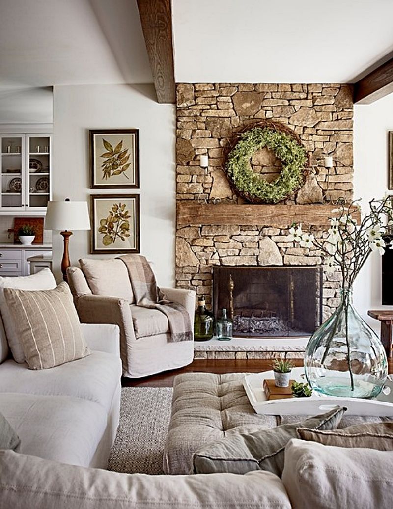 How Henderson Homes Capture Southern Charm 10 Signature Design Details - Decor Hint Brick or Stone Fireplaces as Focal Points