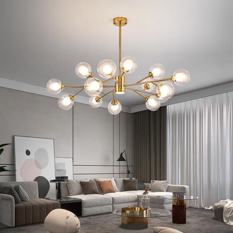 11 Living Room Trends That Will Define 2025 And A Few That Are Fading - Decor Hint Statement Lighting Fixtures