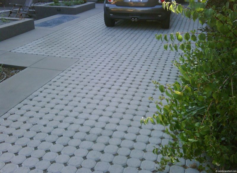 21 Sustainable Front Yard Landscaping Ideas With Rocks And Mulch - Decor Hint Permeable Rock Driveways