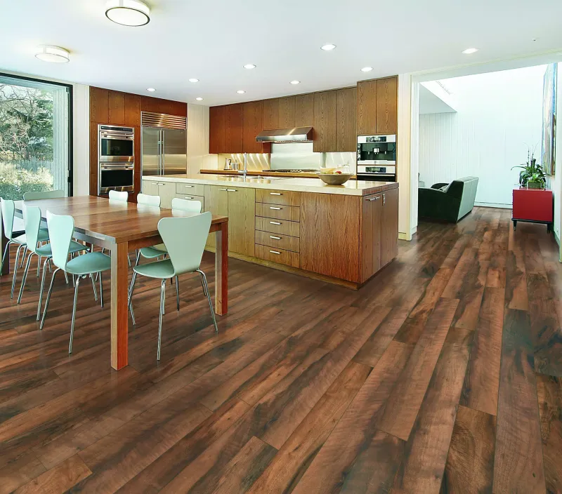 15 Kitchen Choices That Instantly Undermine A Sale In Lancaster Homes - Decor Hint Low-Quality Vinyl Flooring