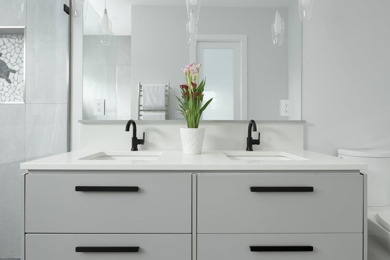 Declutter Bathroom Counters Completely