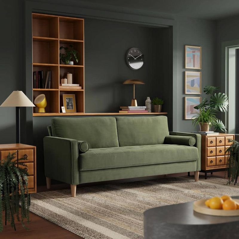 13 Fading Sofa Color Trends In Birmingham And The Hues That Still Shine - Decor Hint Bright White Loses Ground to Olive Green