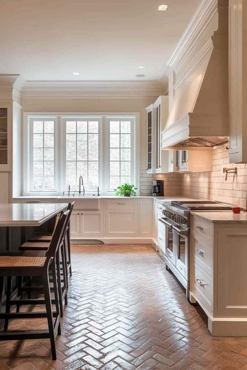 16 Kitchen Flooring Styles Worth Exploring In 2025 Plus 5 Expert-Recommended Picks - Decor Hint Brick Flooring