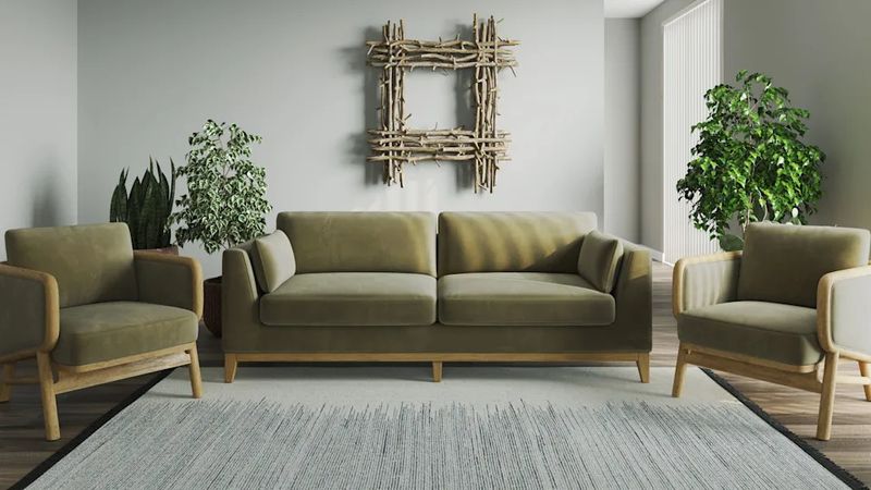9 Outdated Couch Colors Dragging Down Idaho Living Rooms, And 10 Fresh Picks To Brighten Yours - Decor Hint Olive Green: Military Surplus Isn't A Design Style