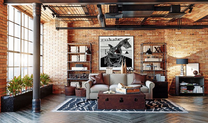 8 Urban Design Details That Define New York Homes With Timeless Style - Decor Hint Exposed Brick Walls