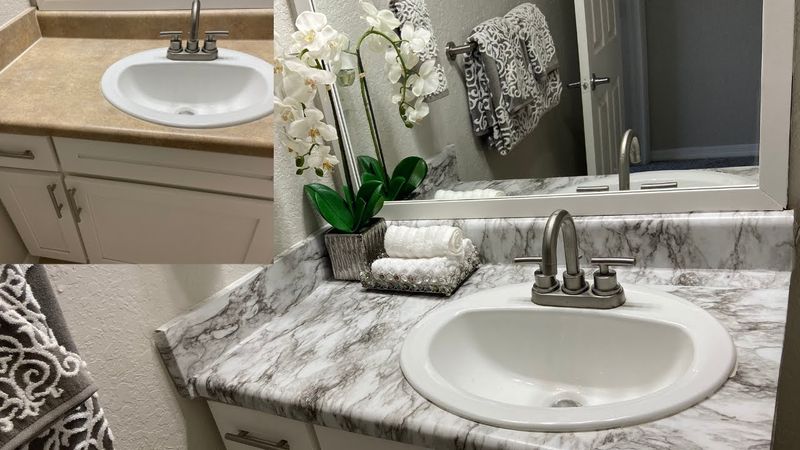 Bathroom Cabinet Facelift