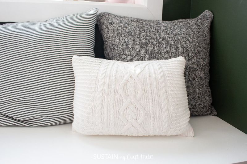 27 Quick, Easy Upcycling Hacks Anyone Can Do - Decor Hint Sweater Pillows