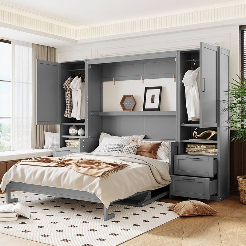 Murphy Bed + Built-In Storage