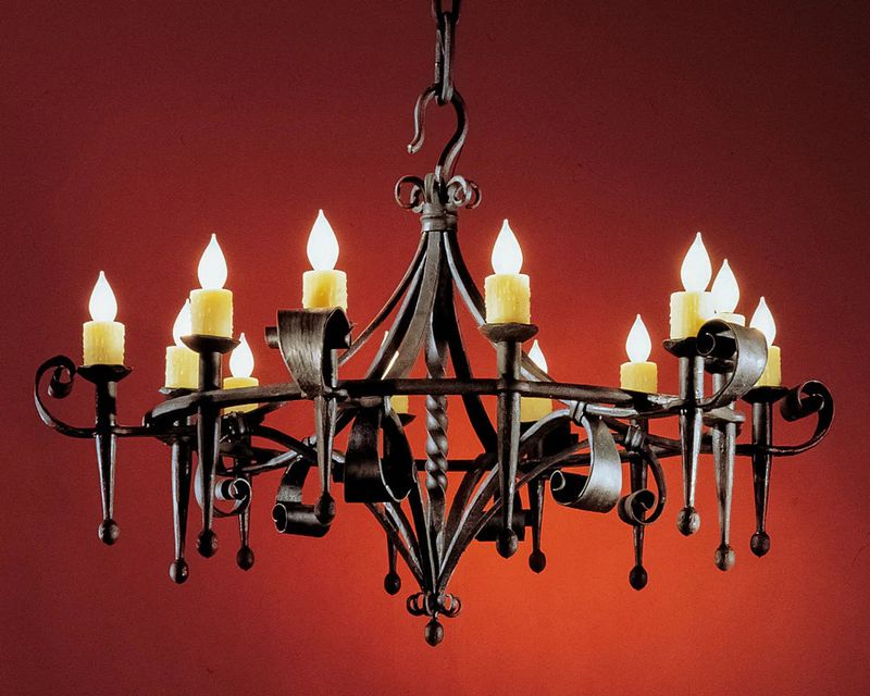 What's Hot (And Not) In New Mexico Antiques: 8 To Keep, 6 To Cash In Now - Decor Hint Wrought Iron Candle Chandeliers