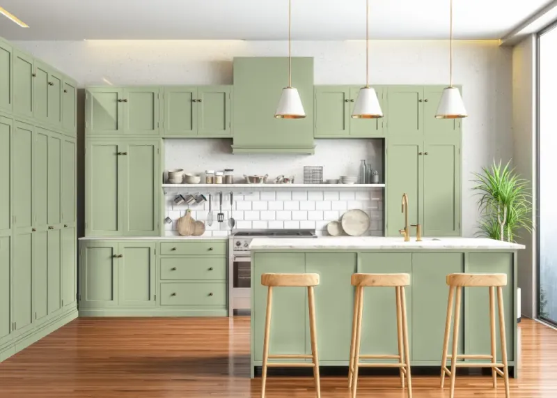 6 Kitchen Colors To Try In Lebanon Homes And 6 More Beautiful Tones For A Fresh Look - Decor Hint Mint Lemonade