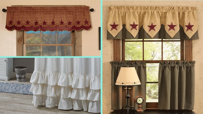 14 Classic Midwest Decorating Styles You Never See In Modern Homes - Decor Hint Ruffled Country Curtains