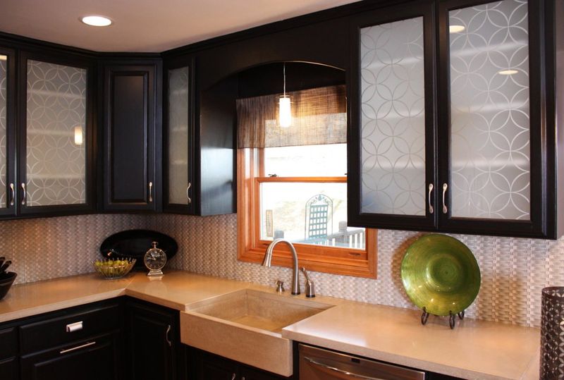 20 Outdated Décor Items That Make Your House Look Cheap - Decor Hint Frosted Glass Cabinet Doors