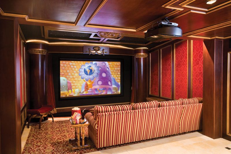 Elaborate Media Rooms