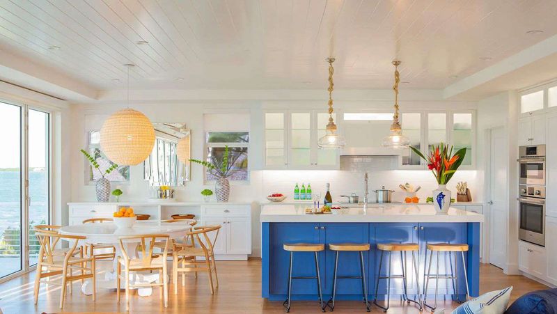 Classic Blue And White Kitchens
