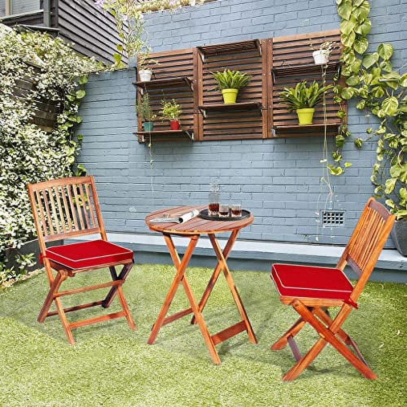 Create A Lush Escape 23 Gorgeous Designs For Small Backyards - Decor Hint Outdoor Bistro Set