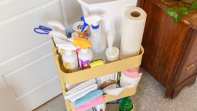 33 Organizing Hacks To Transform Your Home - Decor Hint Shower Caddy Cleaning Supply Carrier