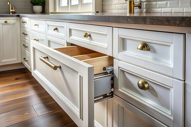 These 7 Kitchen Looks Are Losing Ground In Washington D.C., And 8 Enduring Favorites To Try Instead - Decor Hint Brass Or Matte Black Hardware Securing Votes