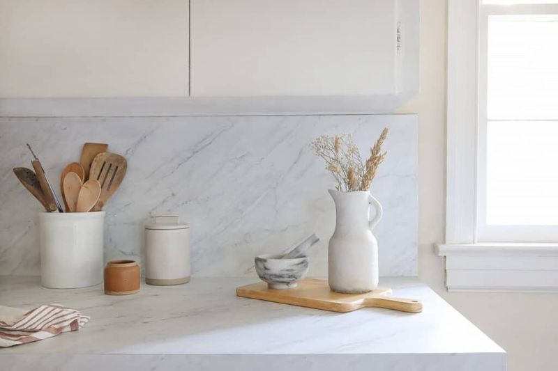 19 Decorating Shortcuts Interior Designers Actually Like And Approve Of - Decor Hint Contact Paper For Fast Surface Updates