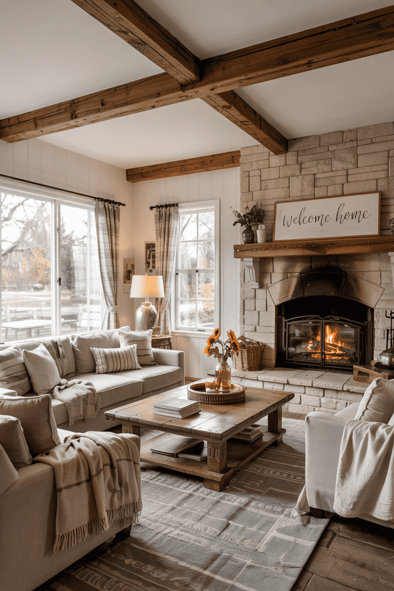 11 Living Room Trends That Will Define 2025 And A Few That Are Fading - Decor Hint Farmhouse Overload (Fading)