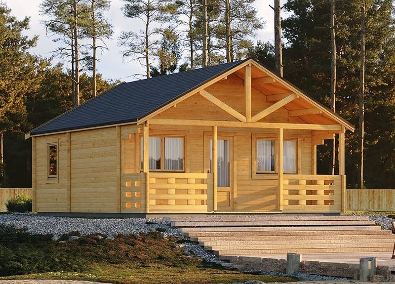 All-Wood Studio Cabin Kit