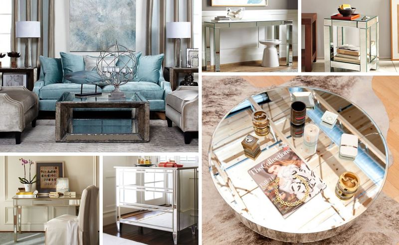 Mirror Style: A Fresh Take On Using Them In Home Design - Decor Hint Mirrored Furniture Accents