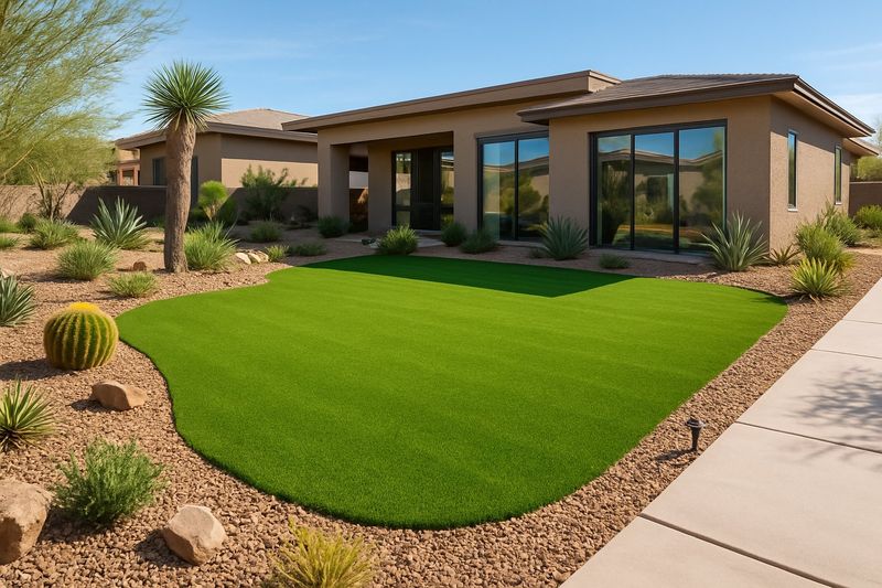 You'll Find These 10 Unique Outdoor Ideas In Homes Across Las Vegas - Decor Hint Artificial Grass Installations