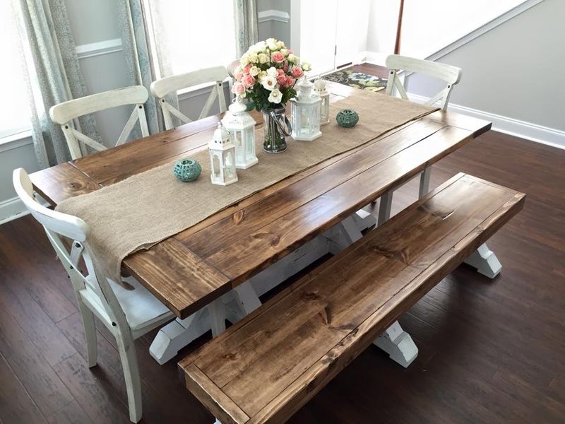 8 Rustic Furniture Treasures That Prove Texas Design Trends Never Go Out Of Style - Decor Hint Rustic Farmhouse Dining Benches