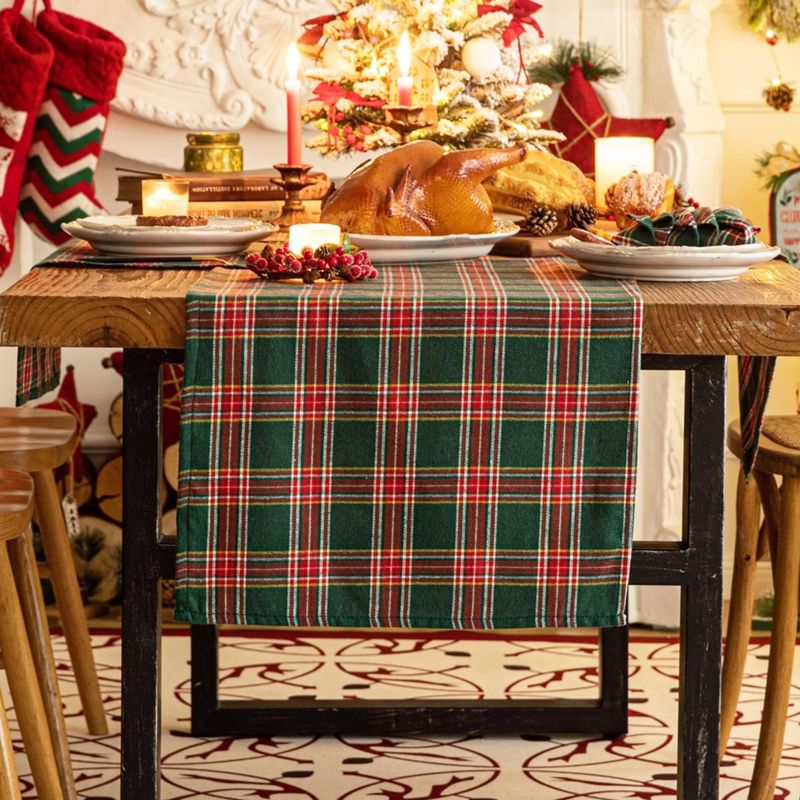 Get Your Home Winter-Ready With These 15 Creative Decor Ideas - Decor Hint Plaid Table Runners
