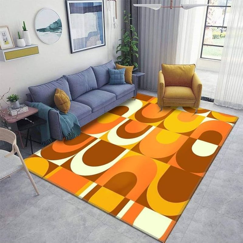Step Back In Time With 27 Retro Kitchen Styles Straight From The 1970s - Decor Hint Shag Area Rugs in the Kitchen