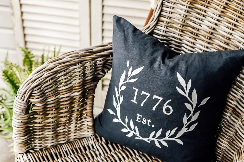Patriotic Throw Pillow Covers