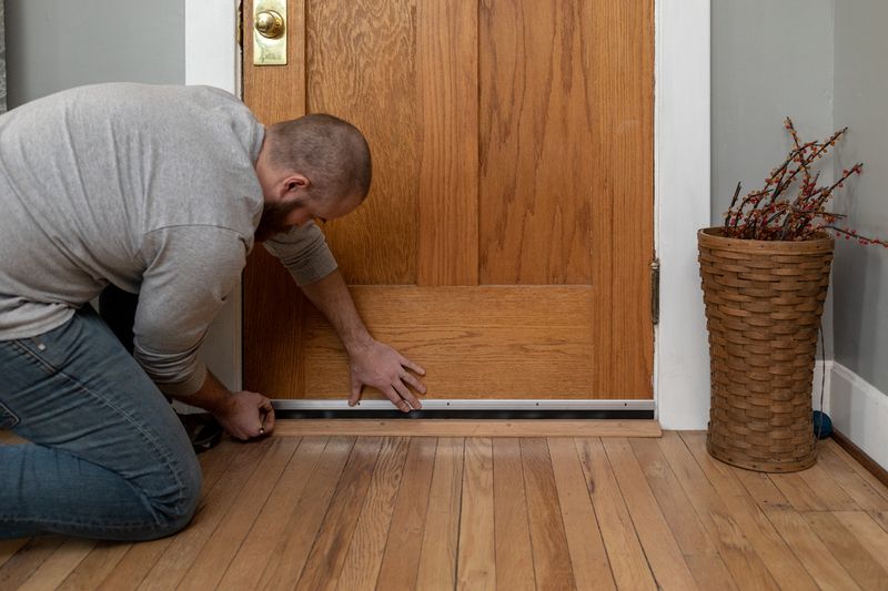 Door Sweep Installation