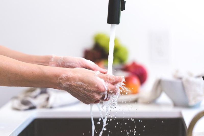 Wash Hands Immediately Upon Entering