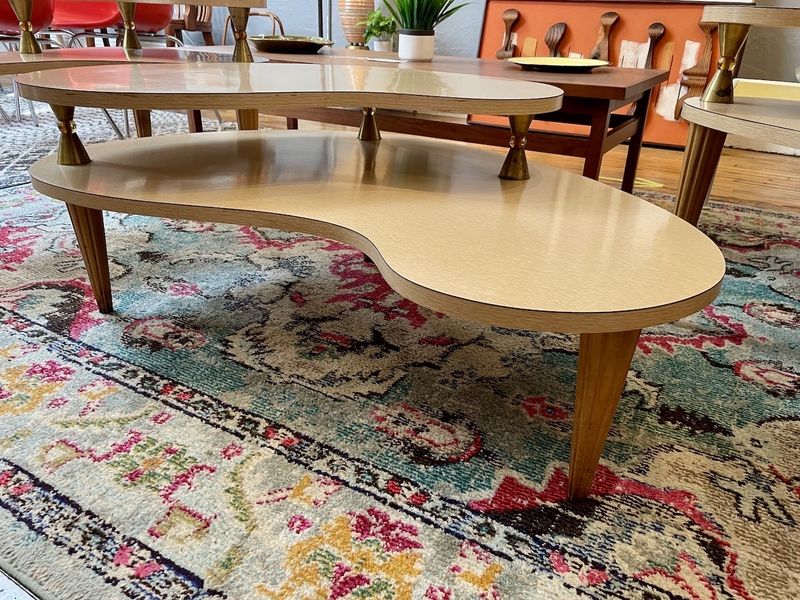 Vintage Finds That Show Nevada Furniture Trends Stand The Test Of Time - Decor Hint Atomic Age Boomerang Tables