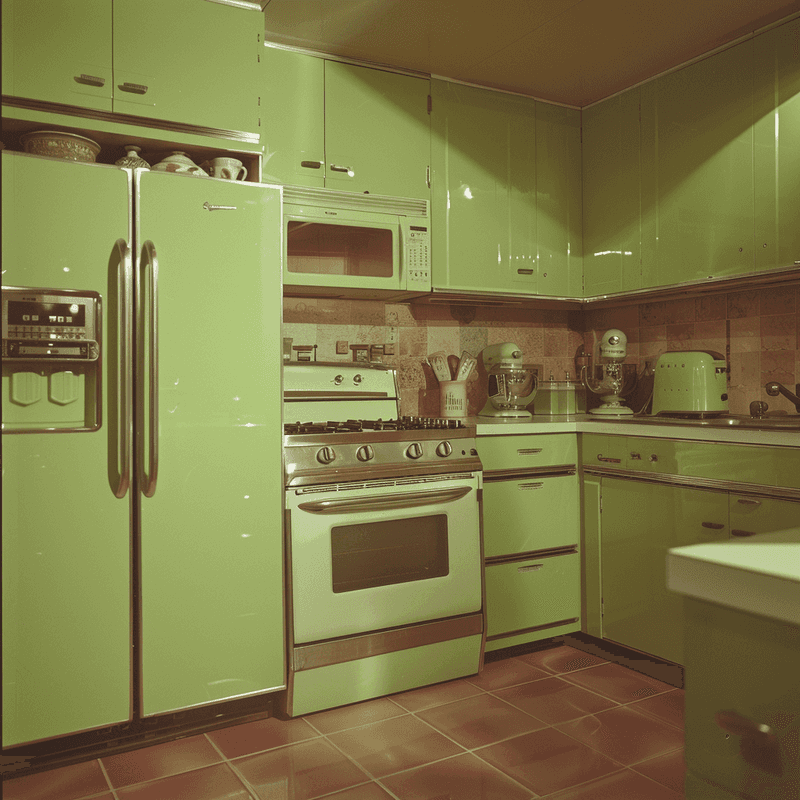 Avocado Green Appliances