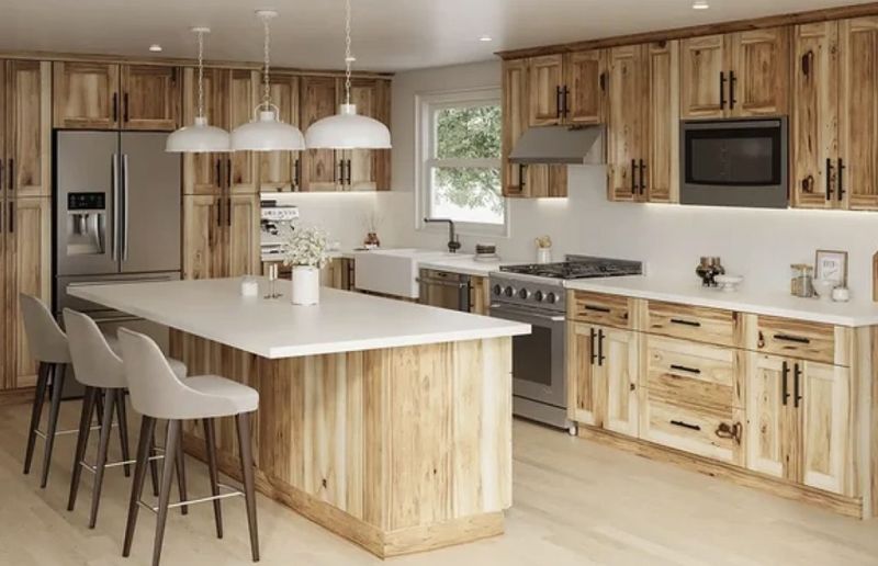 10 Ways Country Style Is Reinventing The Kitchen Scene In 2025 And 8 Additional Ideas You'll Fall For - Decor Hint Natural Wood Cabinetry Finishes