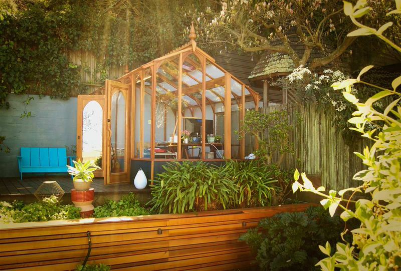 Hidden Garden Gems You'll Spot In California Backyards - Decor Hint Small Greenhouses or Garden Sheds